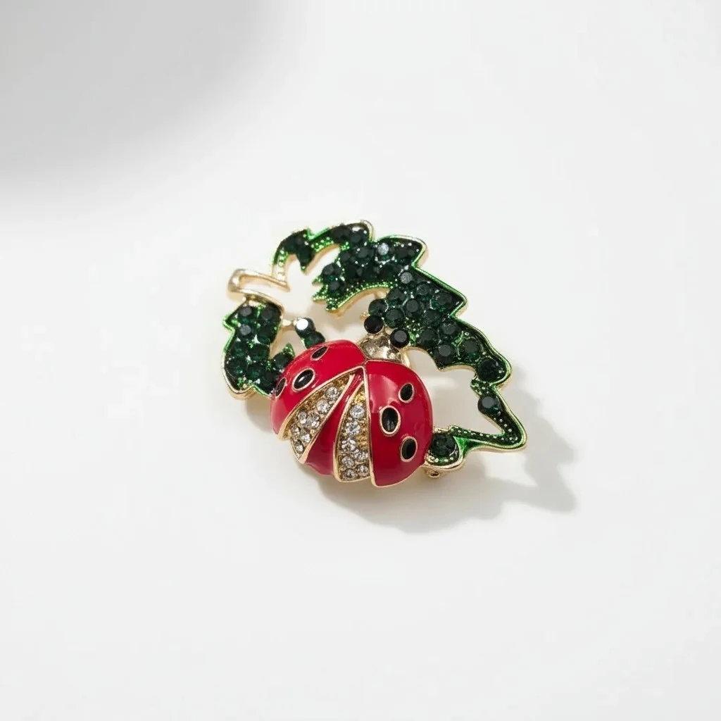 Yeşil Tılsım Broş