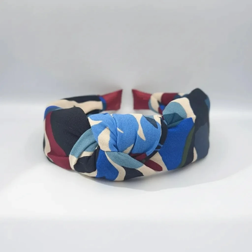 Marcelline Düğümlü Kumaş Taç