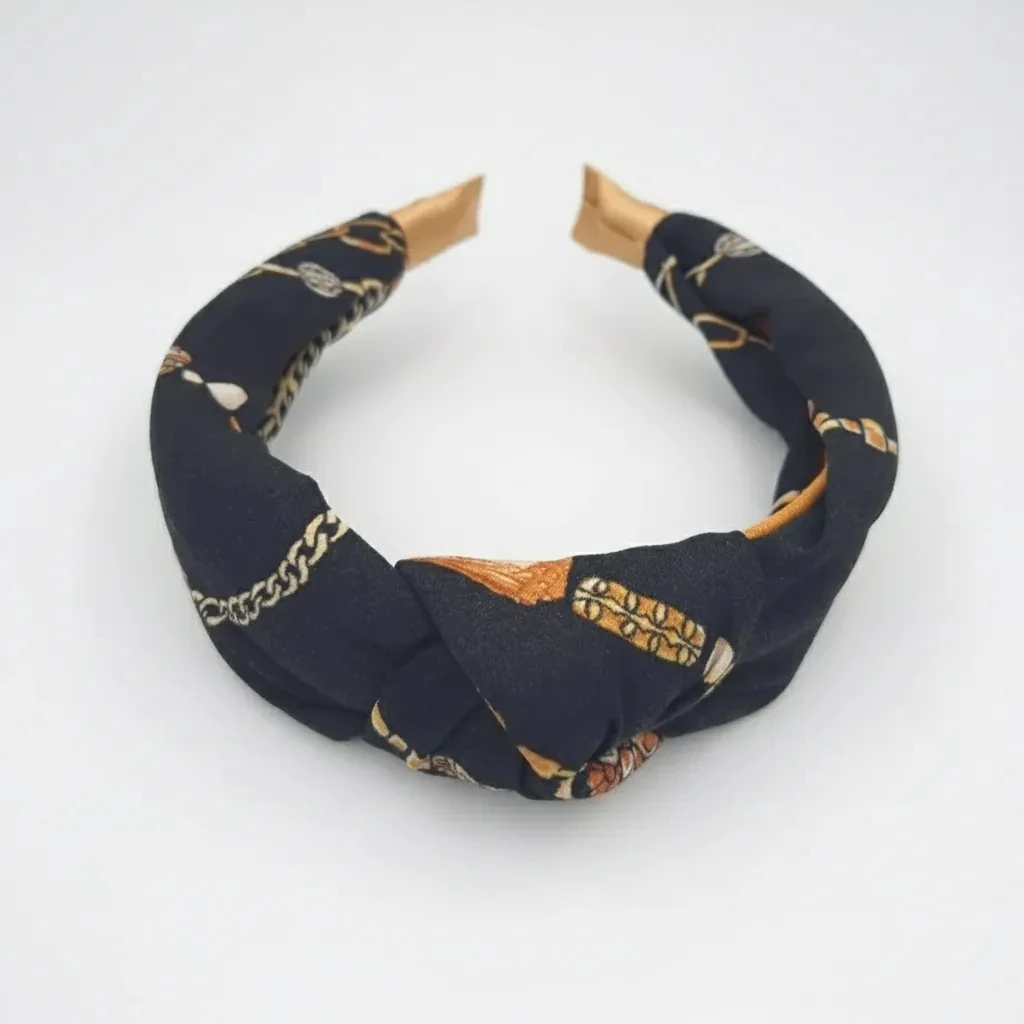 Aurelia Düğümlü Kumaş Taç