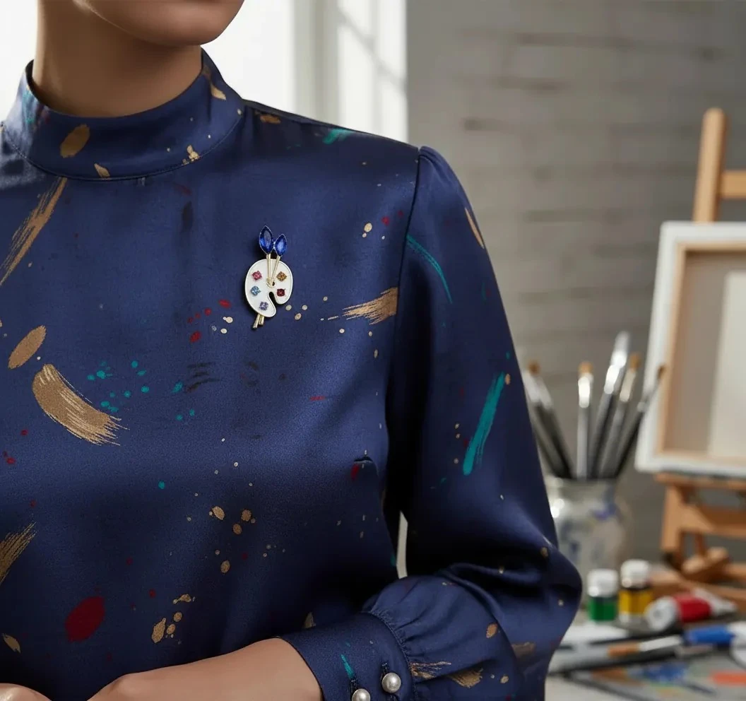 Renklerin Sesi Broş