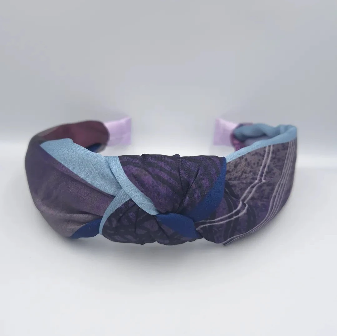 Liliane Düğümlü Kumaş Taç