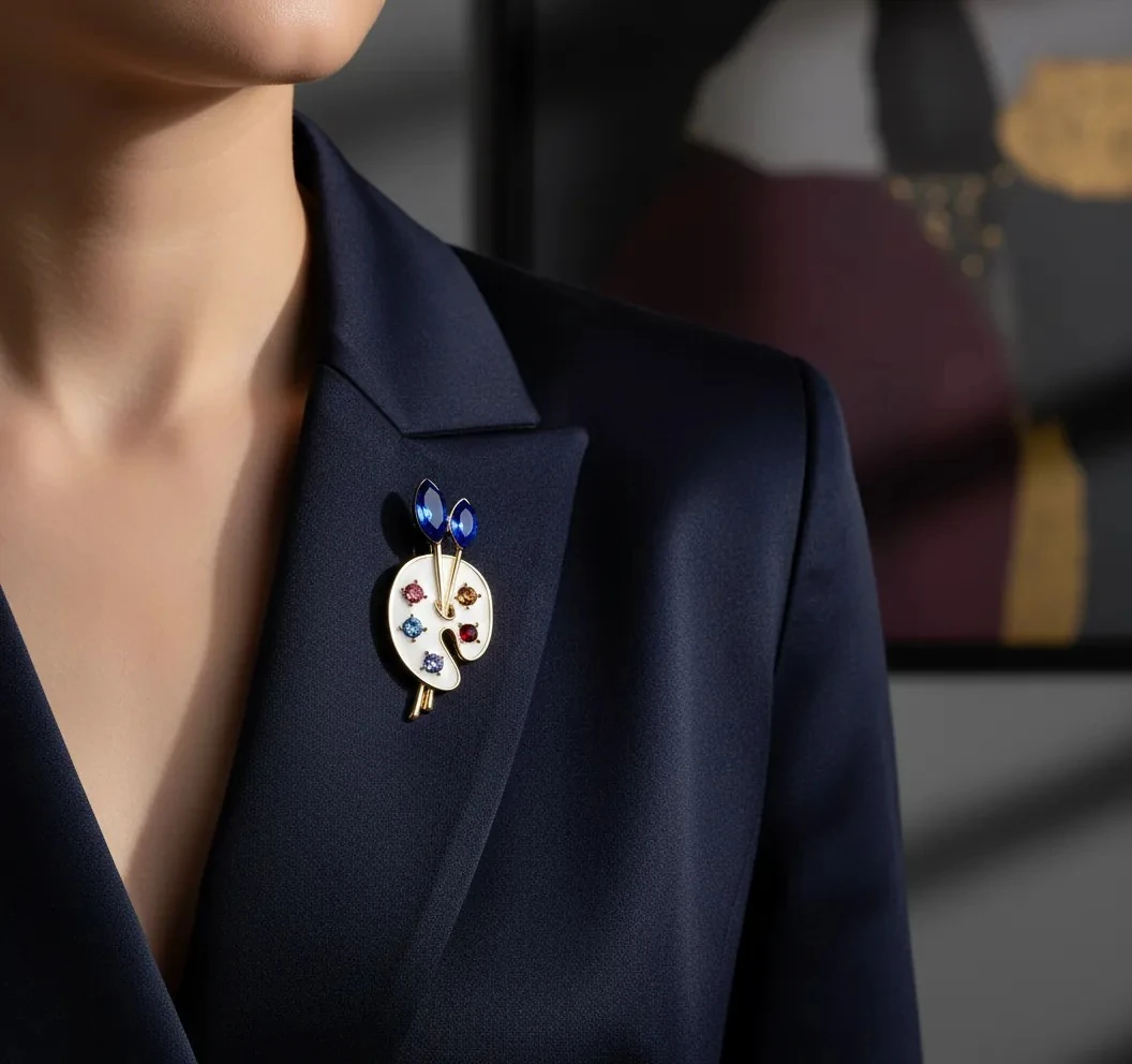 Renklerin Sesi Broş