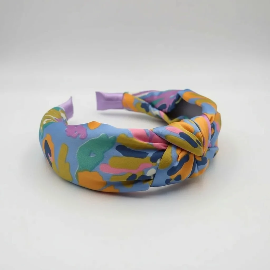  Azurea Düğümlü Kumaş Taç