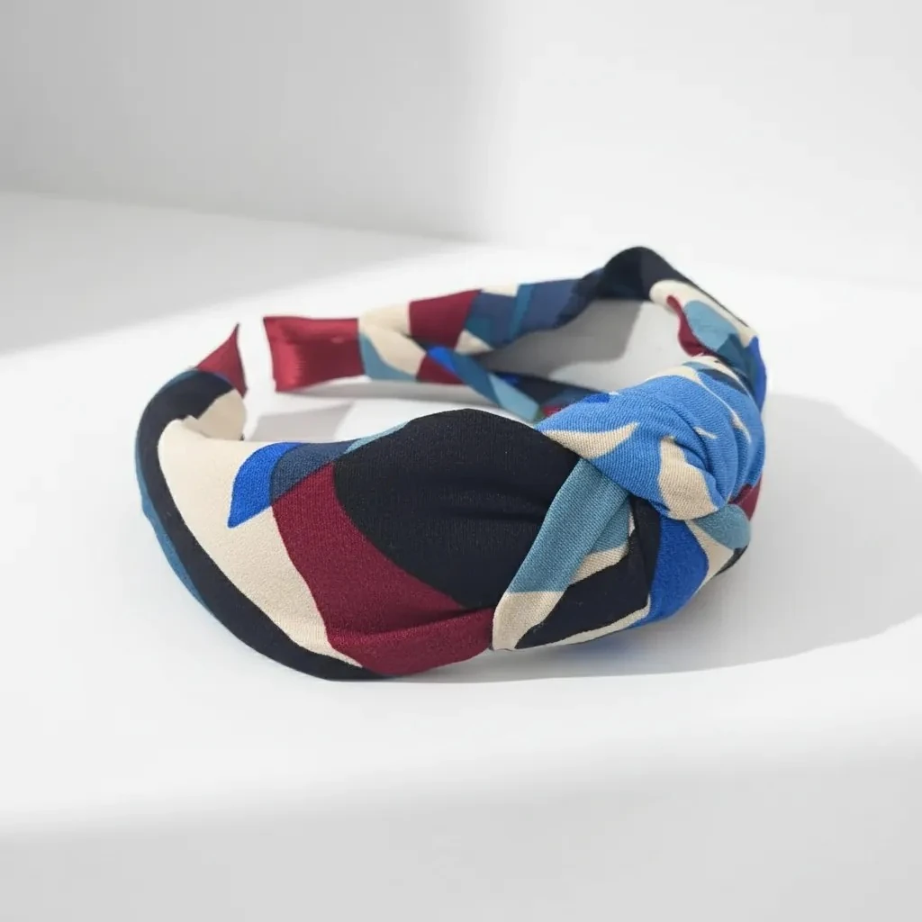 Marcelline Düğümlü Kumaş Taç