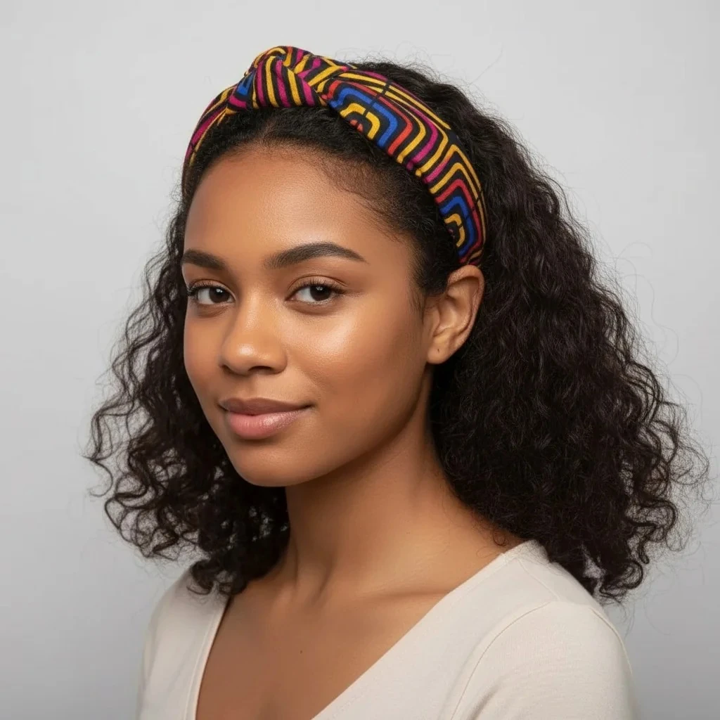 Calora Düğümlü Kumaş Taç