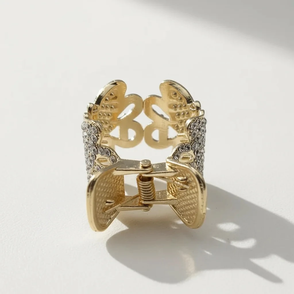 Parıldayan Kelebek - At Kuyruğu Tokası