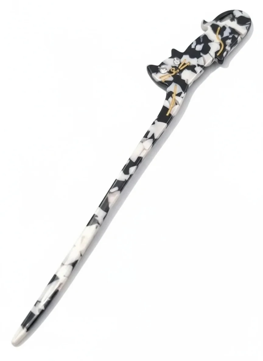 Mırmır – Kedi Figürlü Topuz Tokası