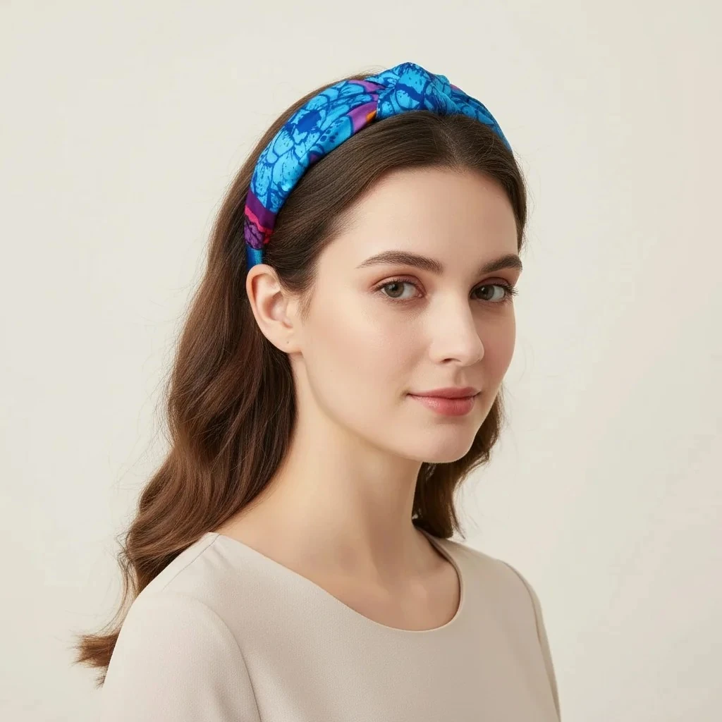 Azura Düğümlü Kumaş Taç