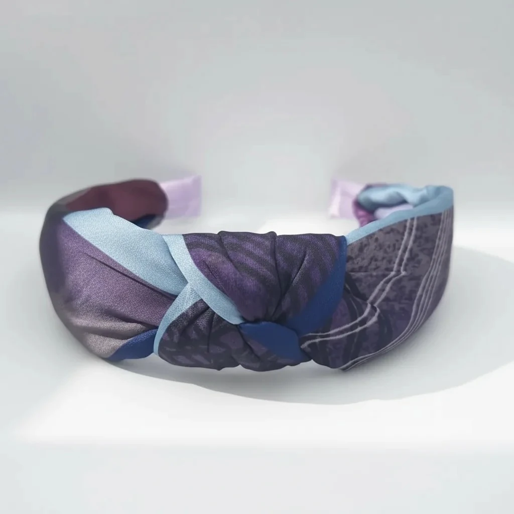 Liliane Düğümlü Kumaş Taç