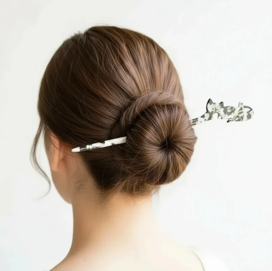 Mırmır – Kedi Figürlü Topuz Tokası