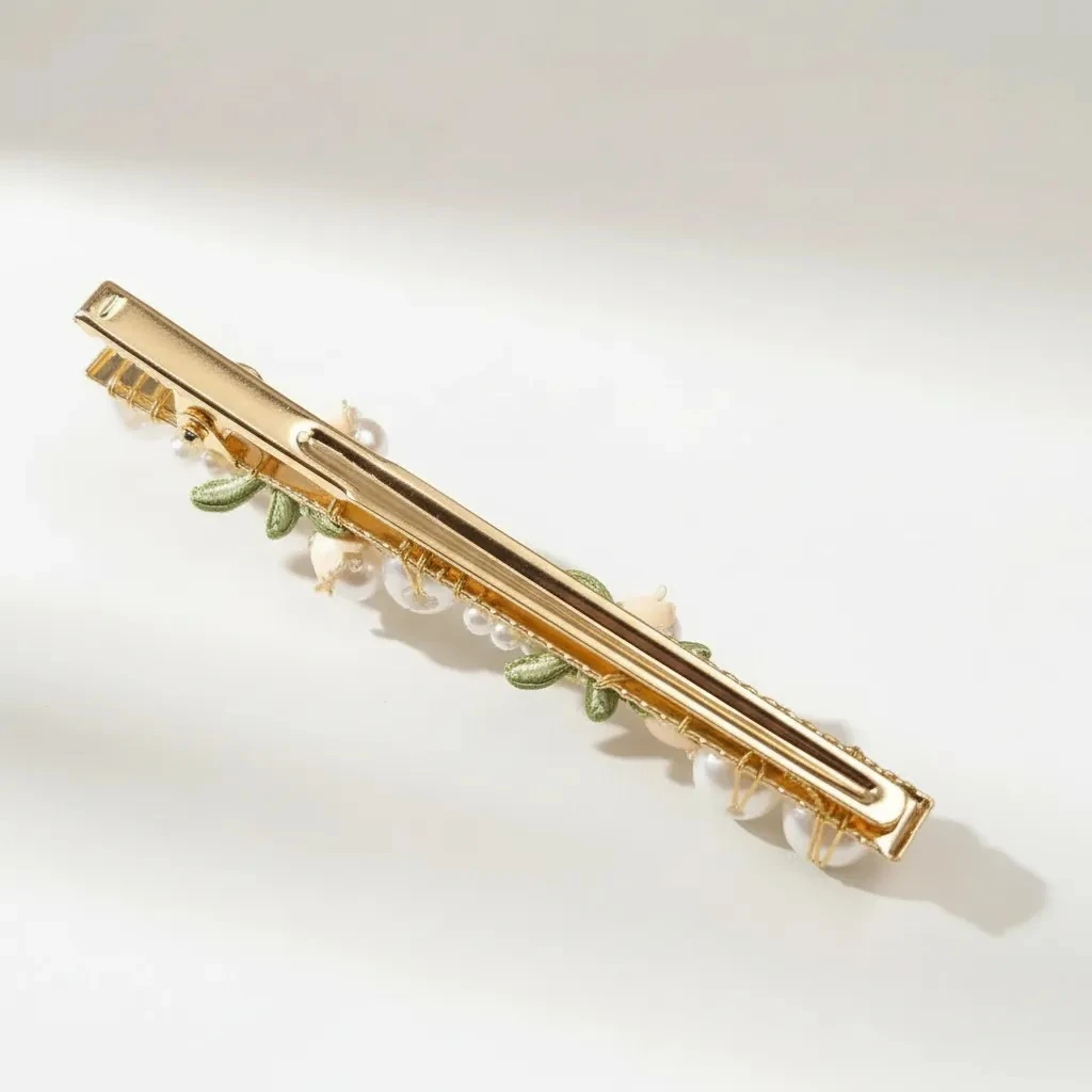 İnci Hanımeli - Özel Tasarım El Yapımı Toka