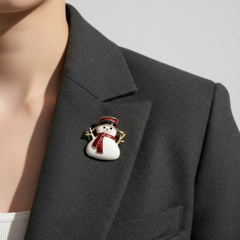 Kış Masalı Broş