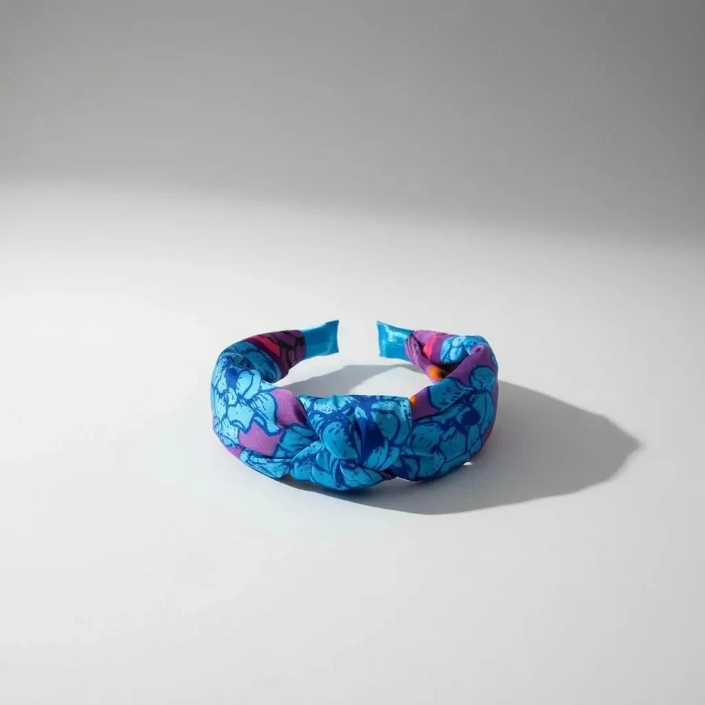 Azura Düğümlü Kumaş Taç