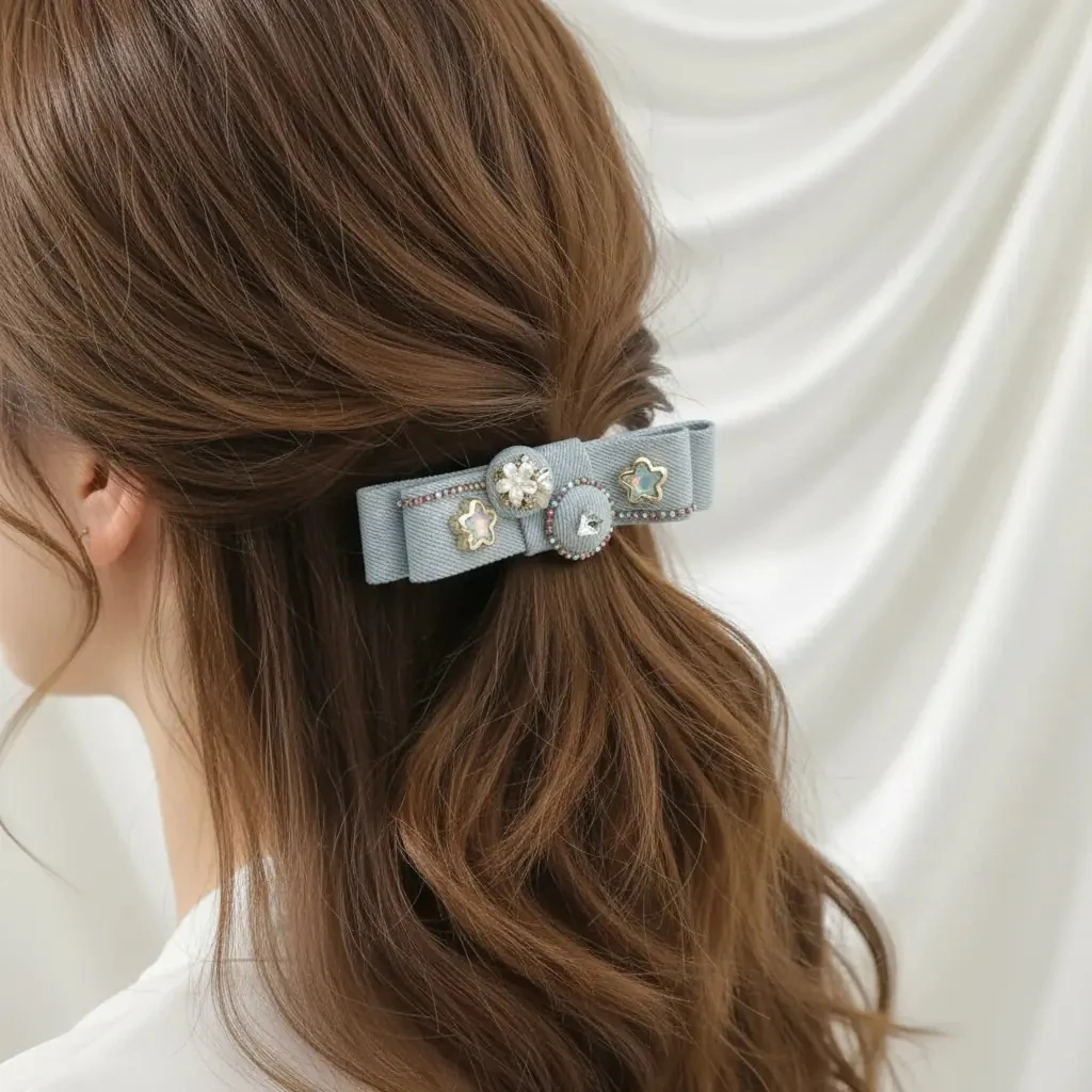 Mavi Düş Özel Tasarım Simit Toka 