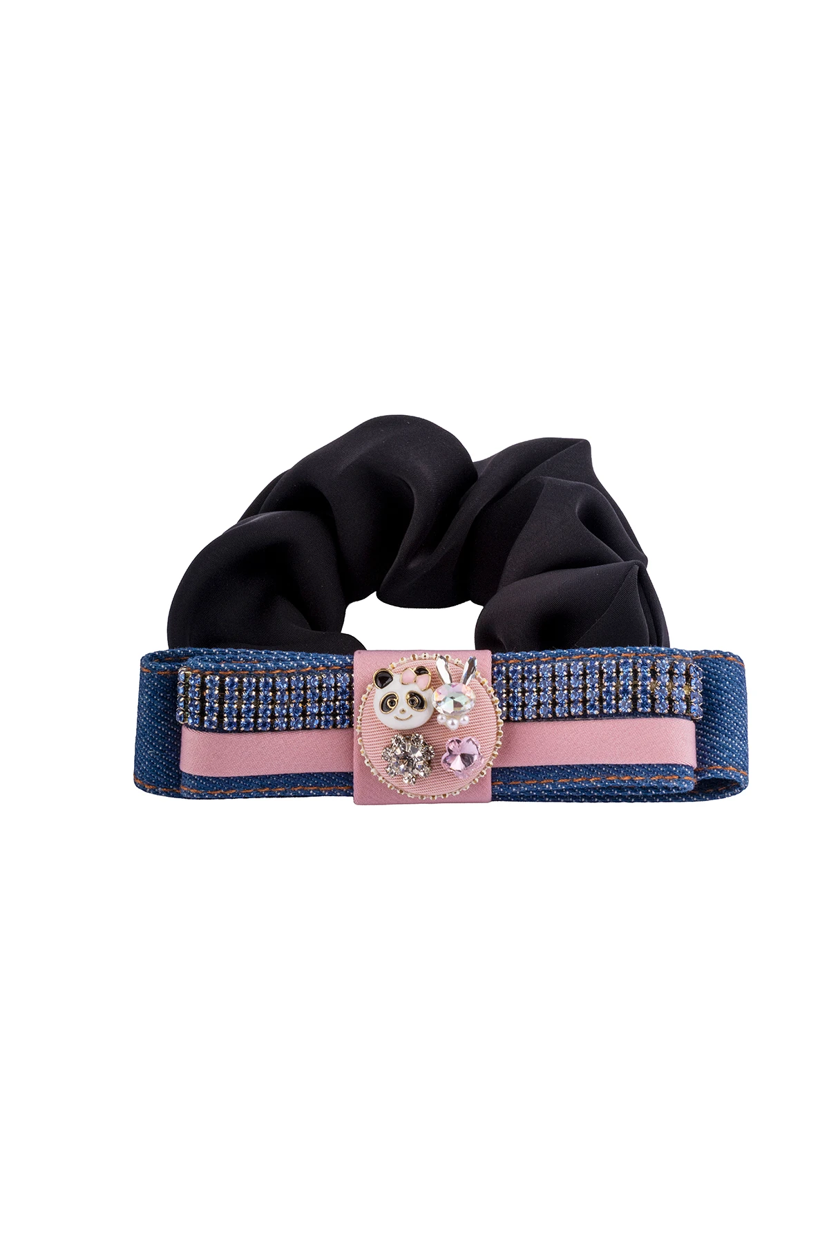 Denim Pırıltısı - Özel Tasarım Simit Toka