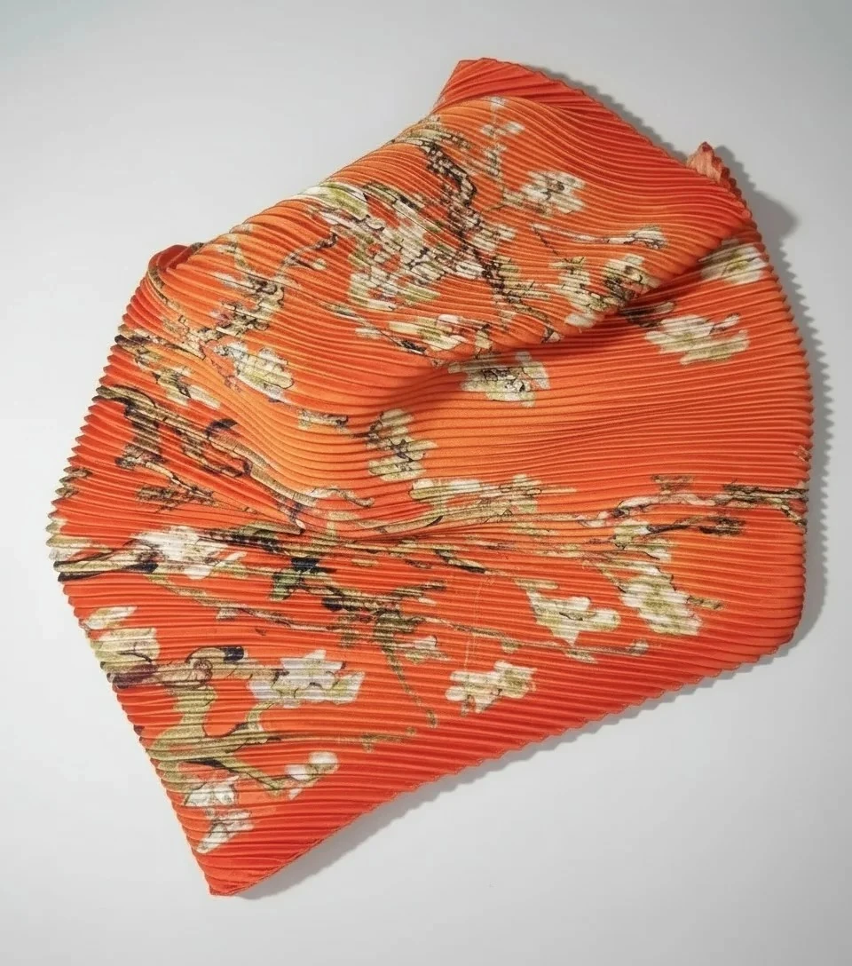 Turuncu Bahar Pilise Fular