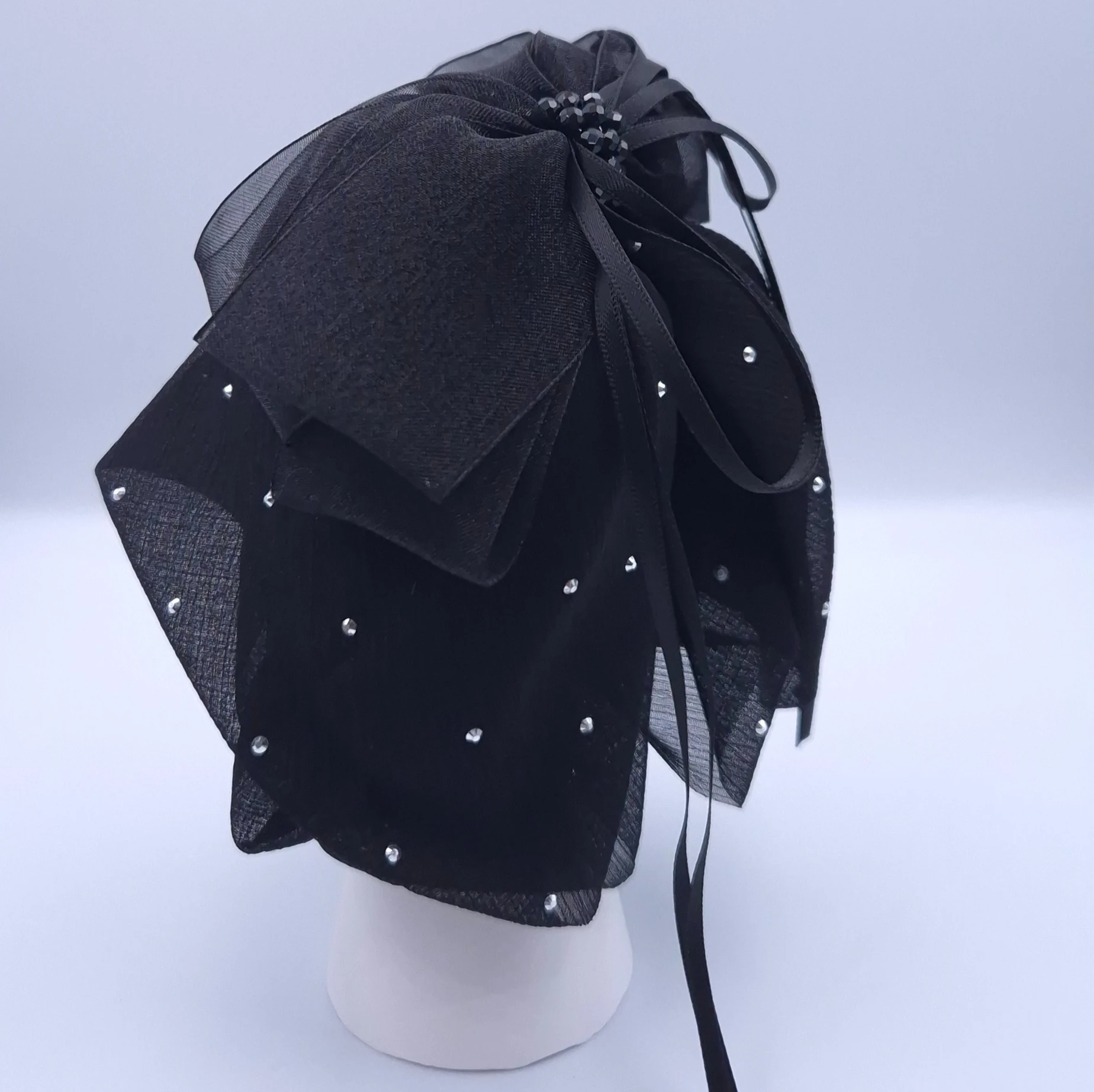 Siyah İnci Özel Tasarım Mandal Toka