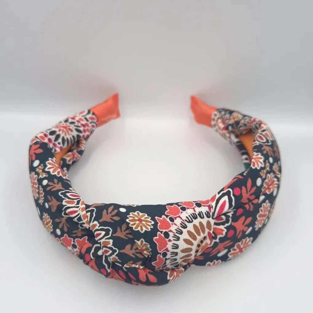 Terama Düğümlü Kumaş Taç