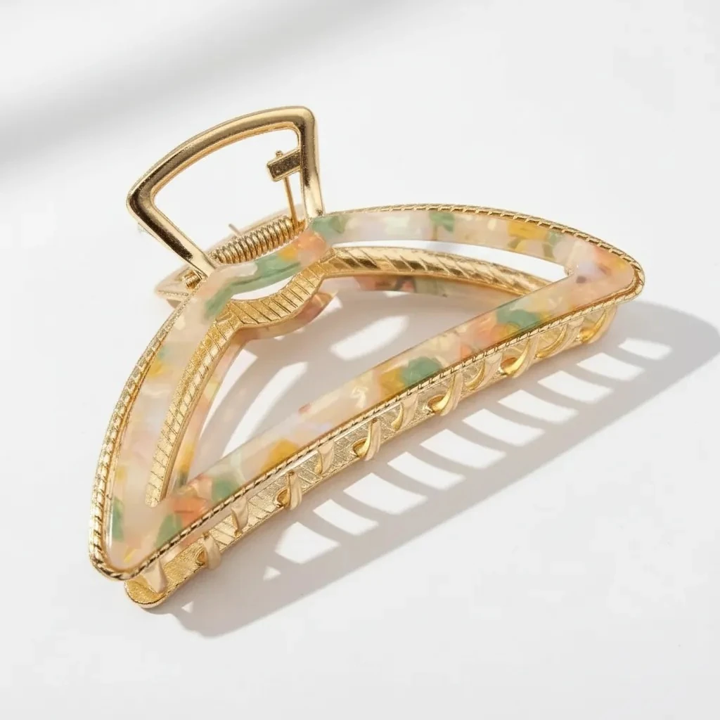 Ay Parçası Metal Mandal Toka