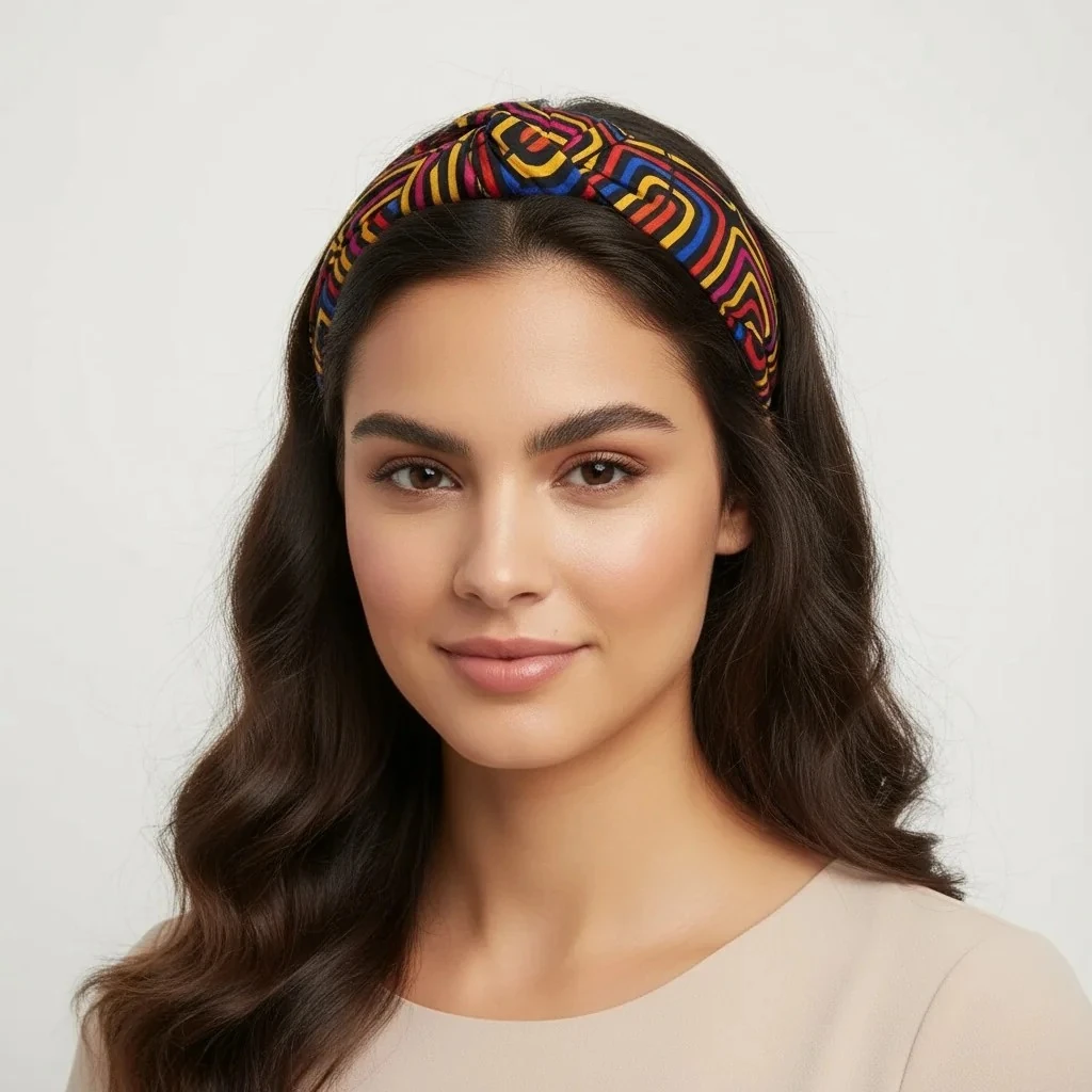 Calora Düğümlü Kumaş Taç