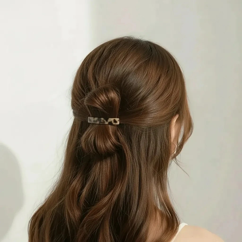 Doğal İzler Kemik Otomatik Toka