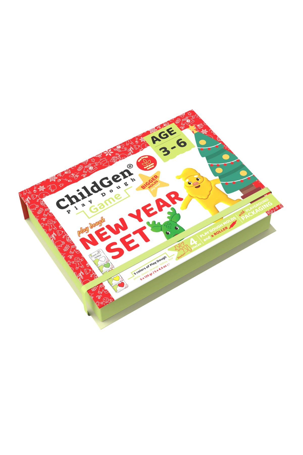 Sahneli New Year Oyun Hamuru Seti