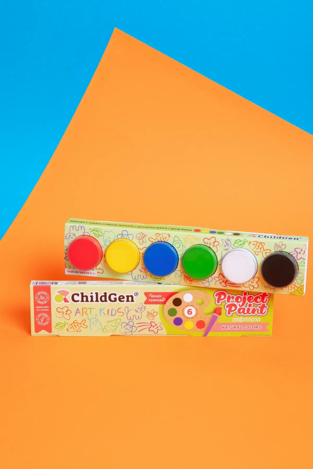 ChildGen Doğal Proje Boyası 6X25 ML