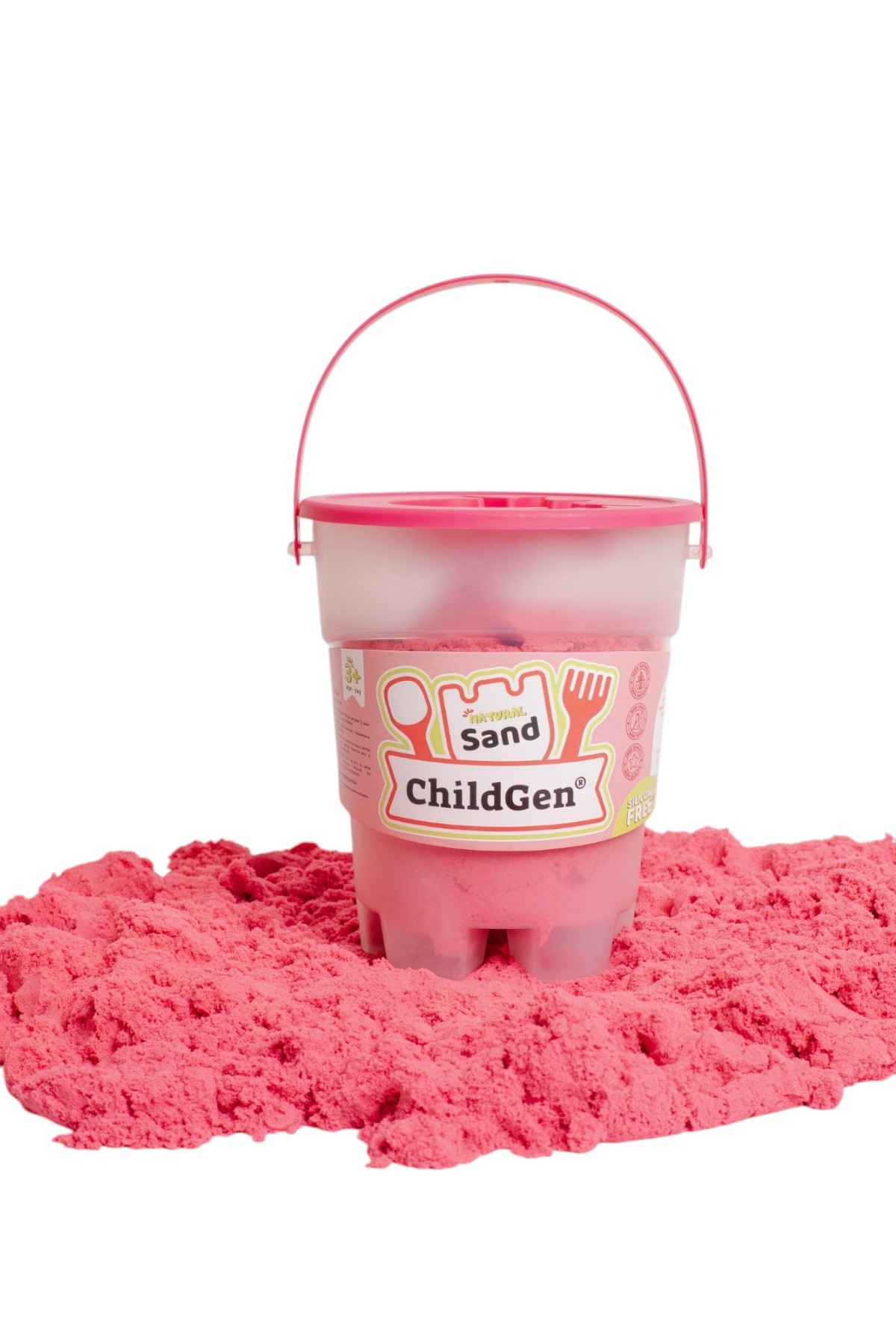 ChildGen Renkli Kinetik Kum Paketi 4x500Gr