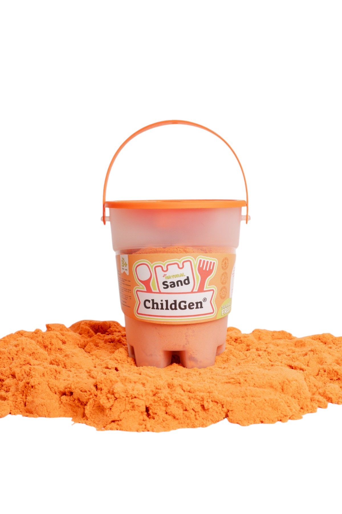 ChildGen Renkli Kinetik Kum Paketi 4x500Gr