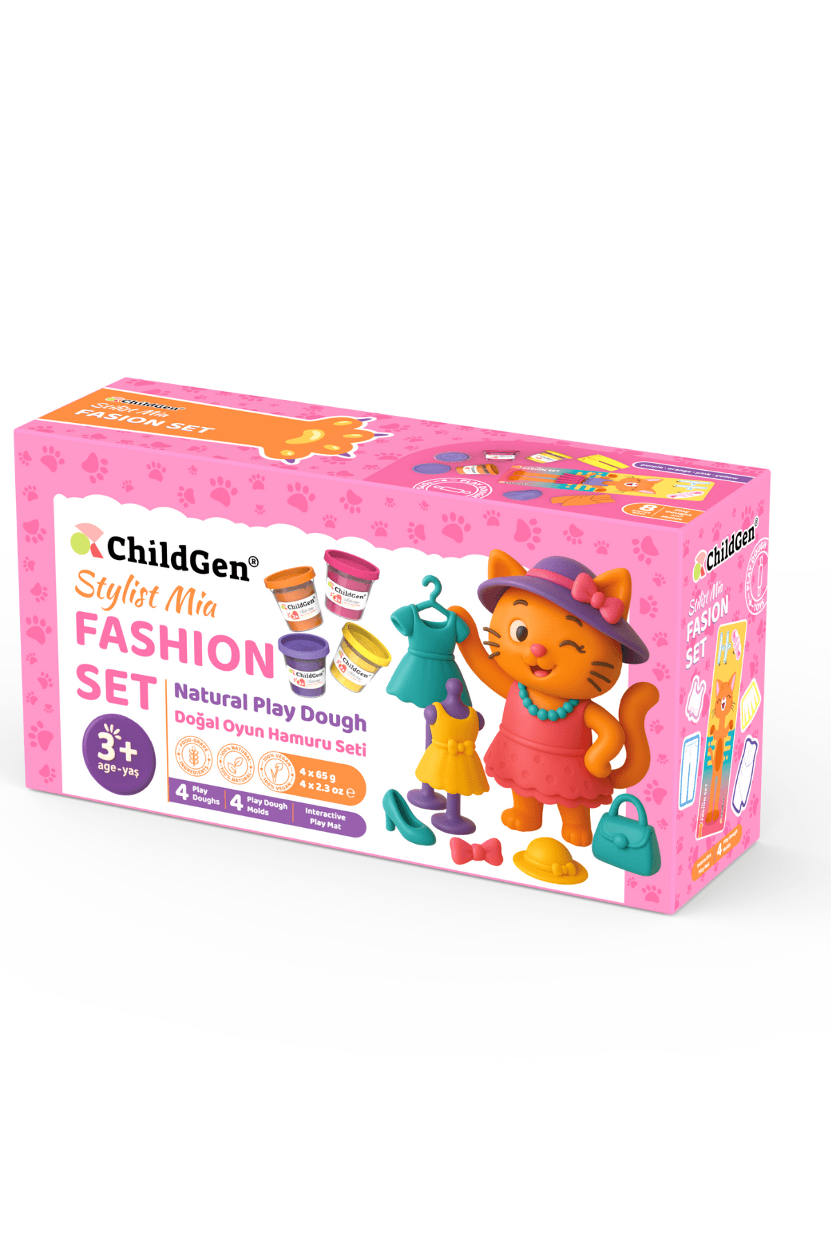 Doğal Oyun Hamuru Sevimli Patiler - Fashion Set