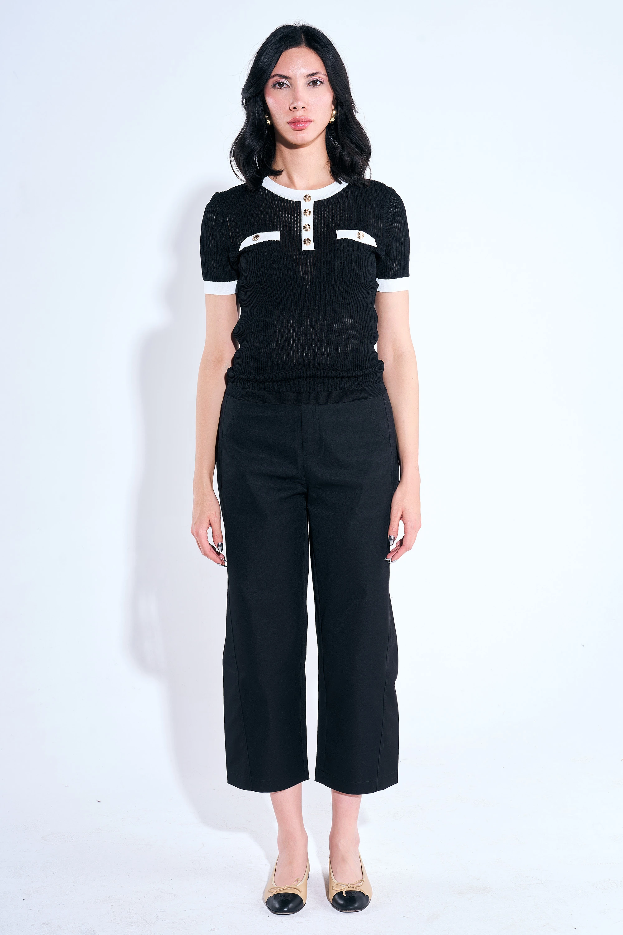 Chanel Model Triko Bluz