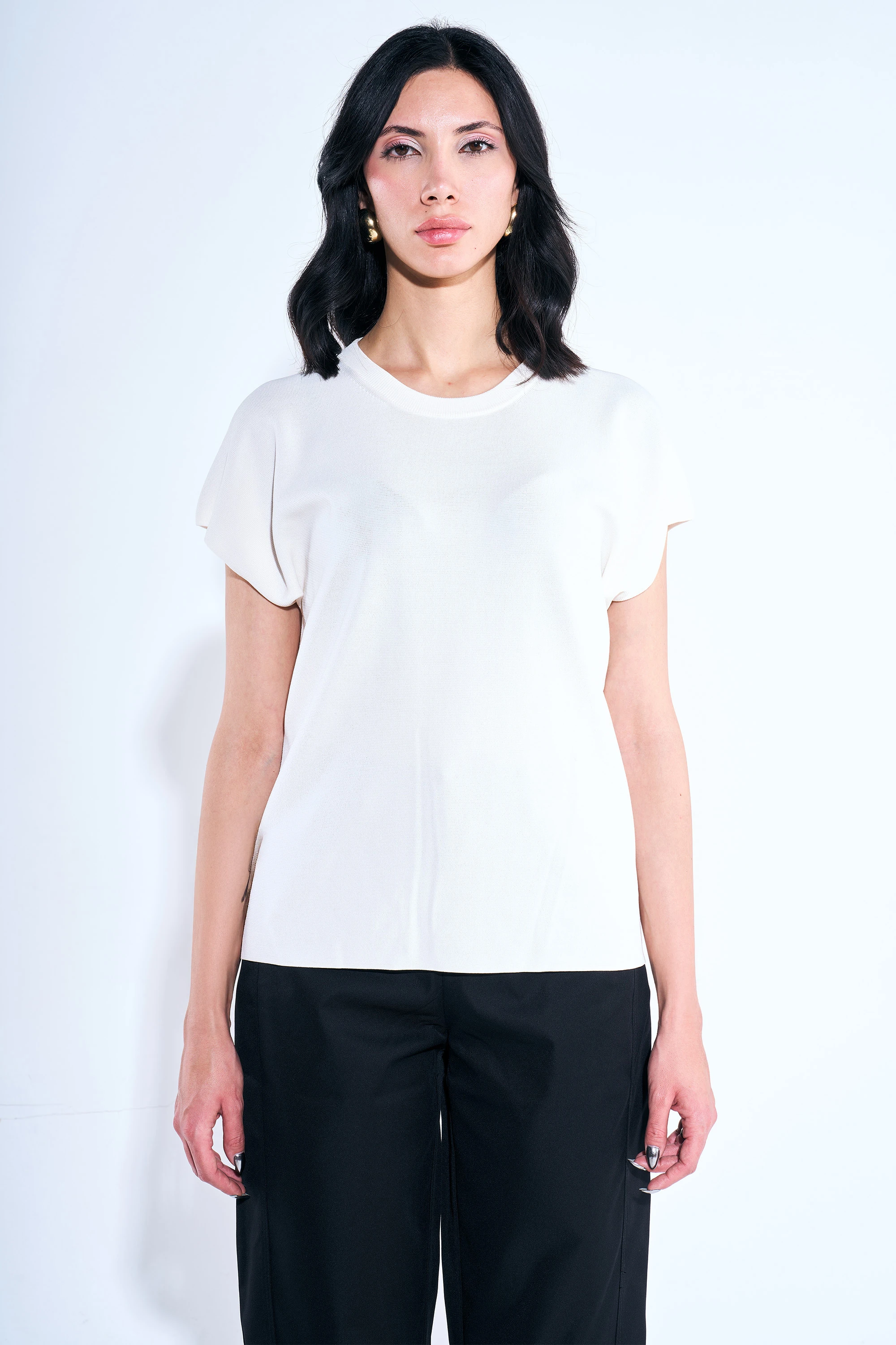 Sıfır Yaka Basic Triko 