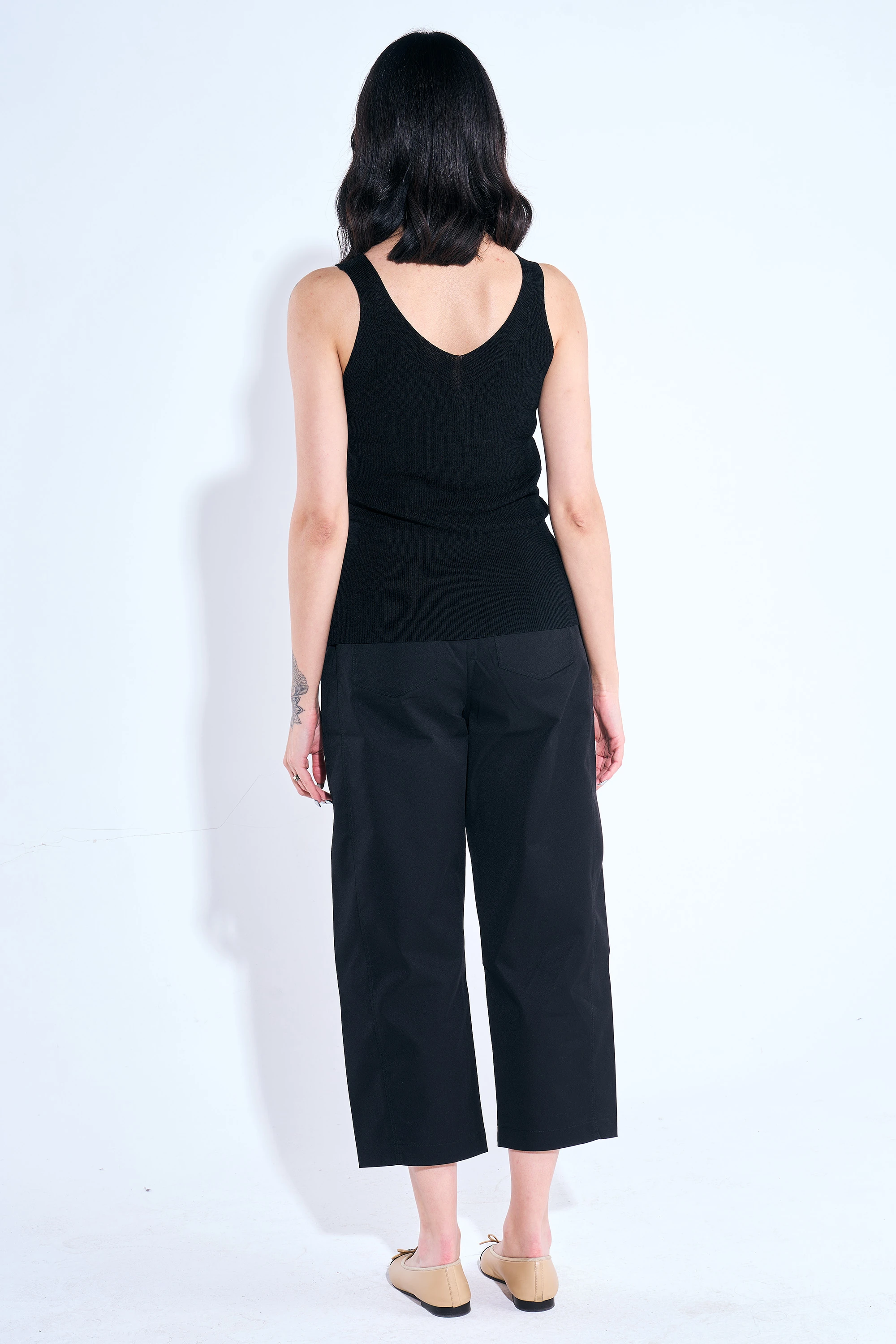 Önü Arkası V Yaka Triko