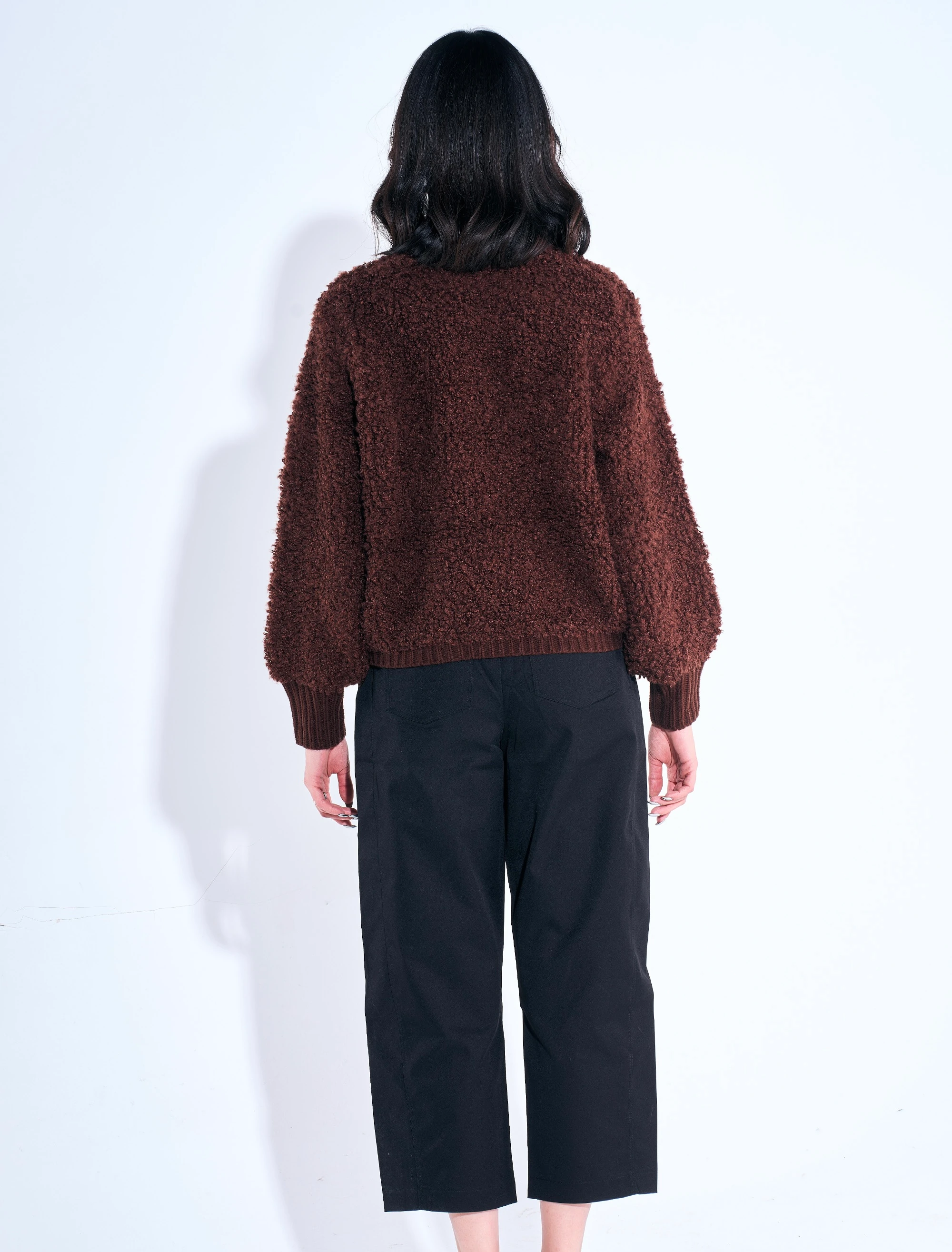 Önü Bağlamalı Teddy Hırka