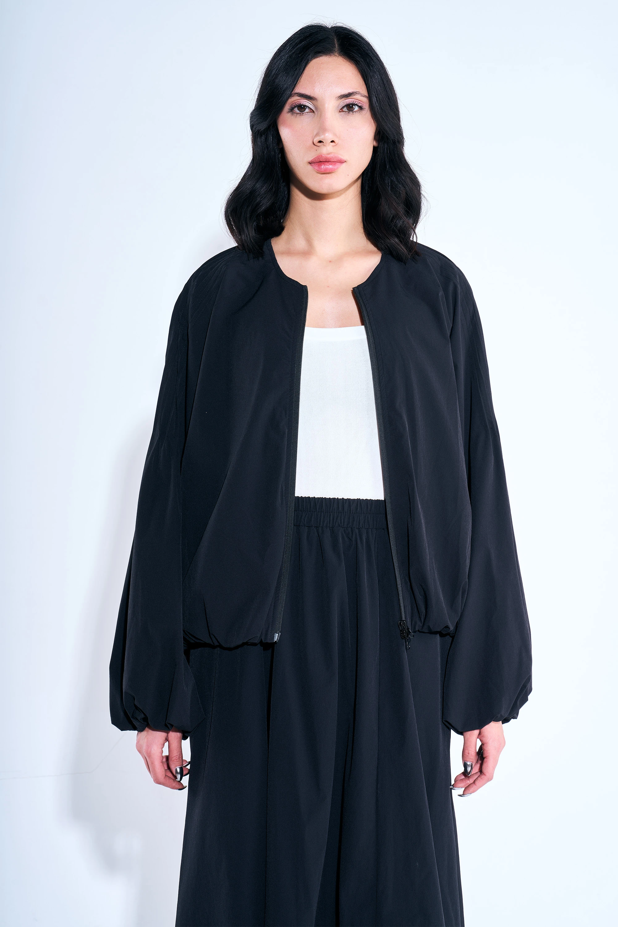 Paraşüt Kumaş Bomber Ceket