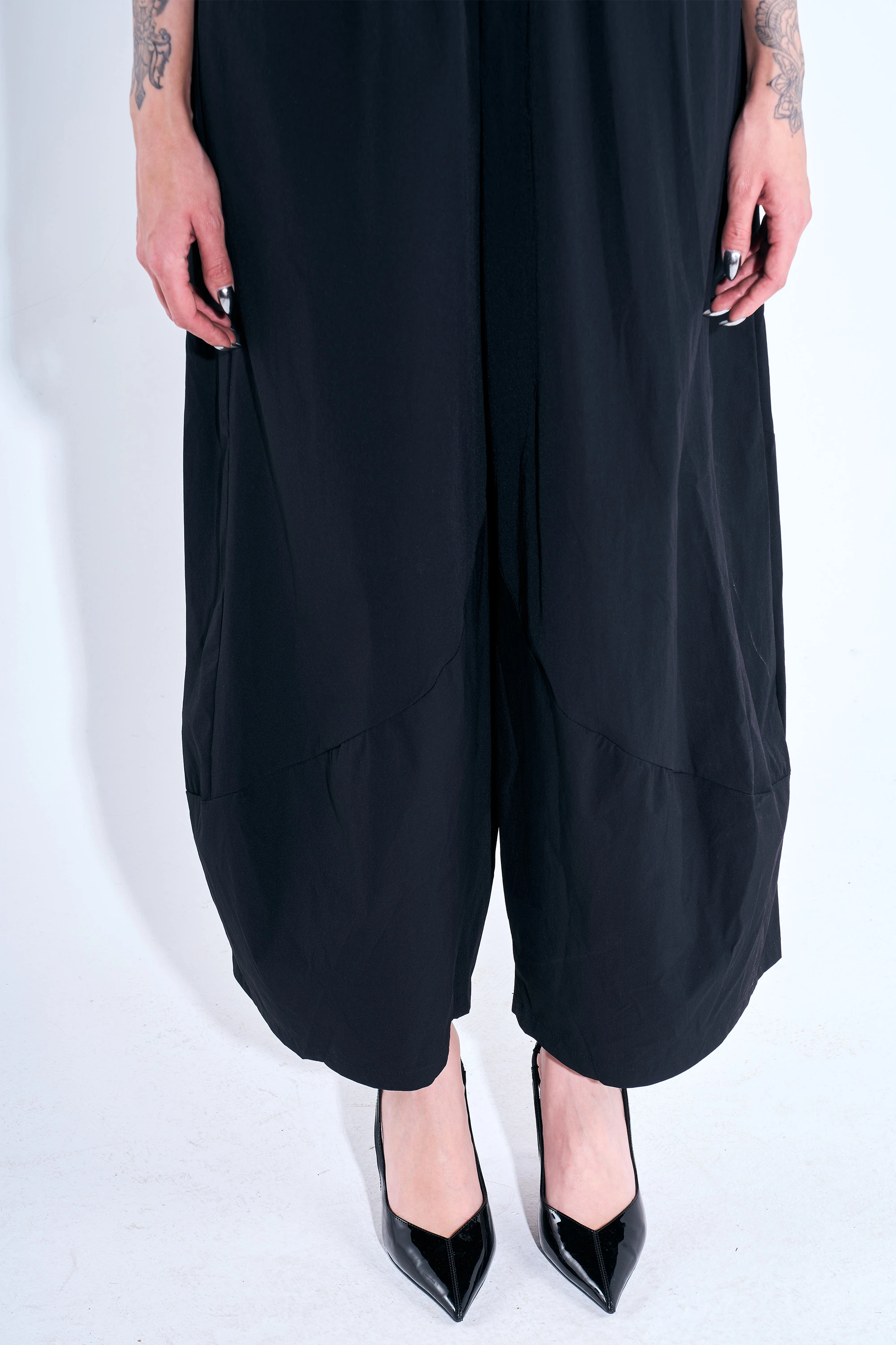 Paraşüt Kumaş Bol Pantolon