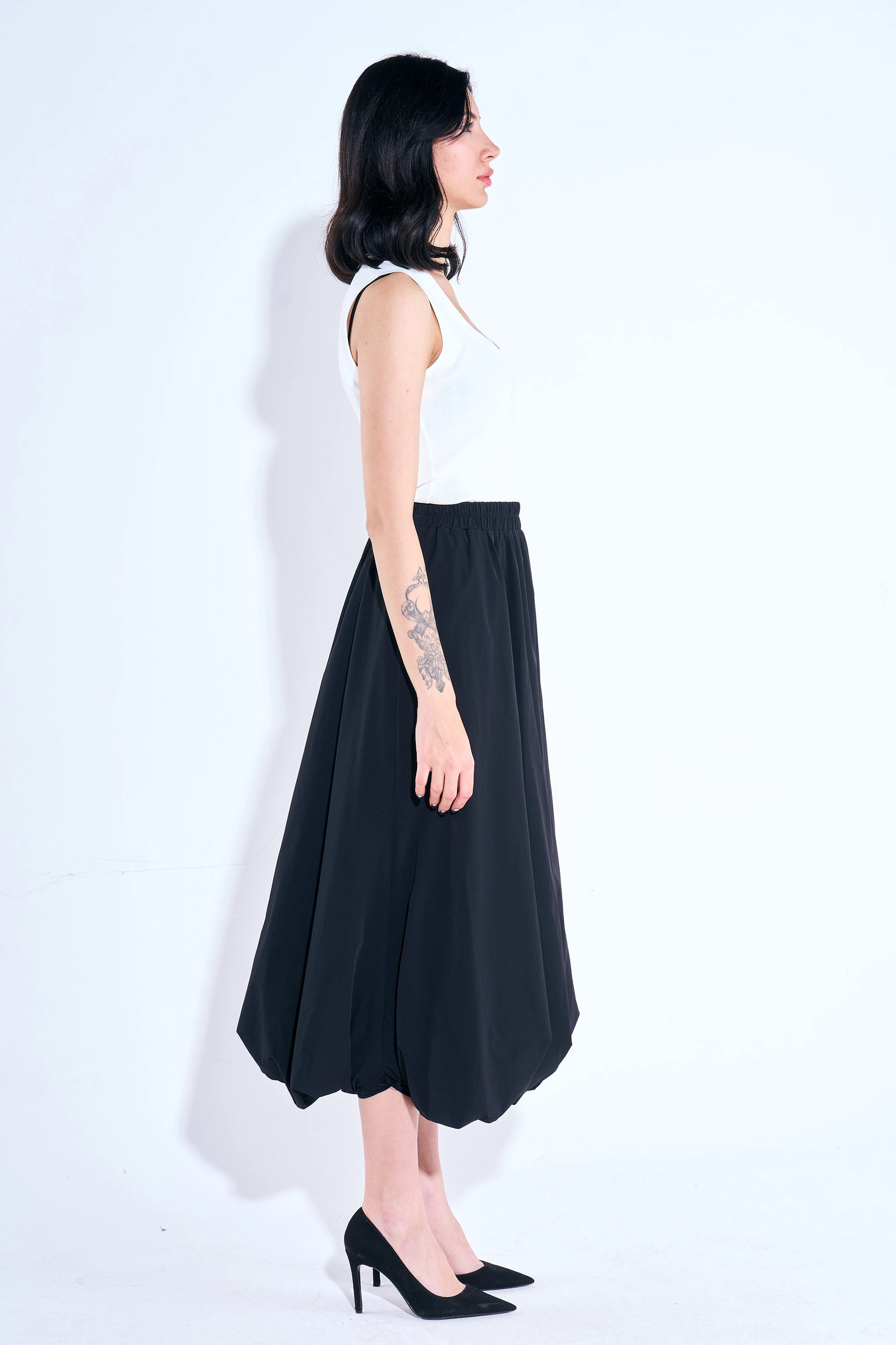 Paraşüt Kumaş Balon Etek