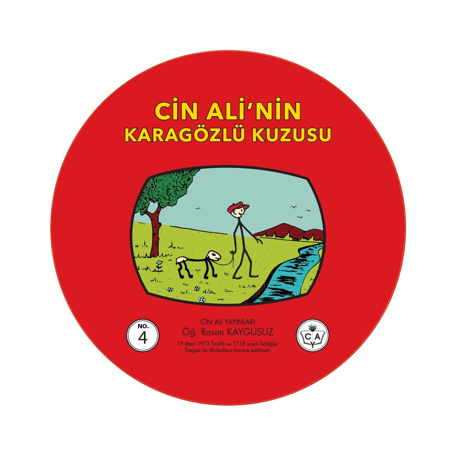 Bardak Altlığı 4 - Cin Ali'nin Karagözlü Kuzusu