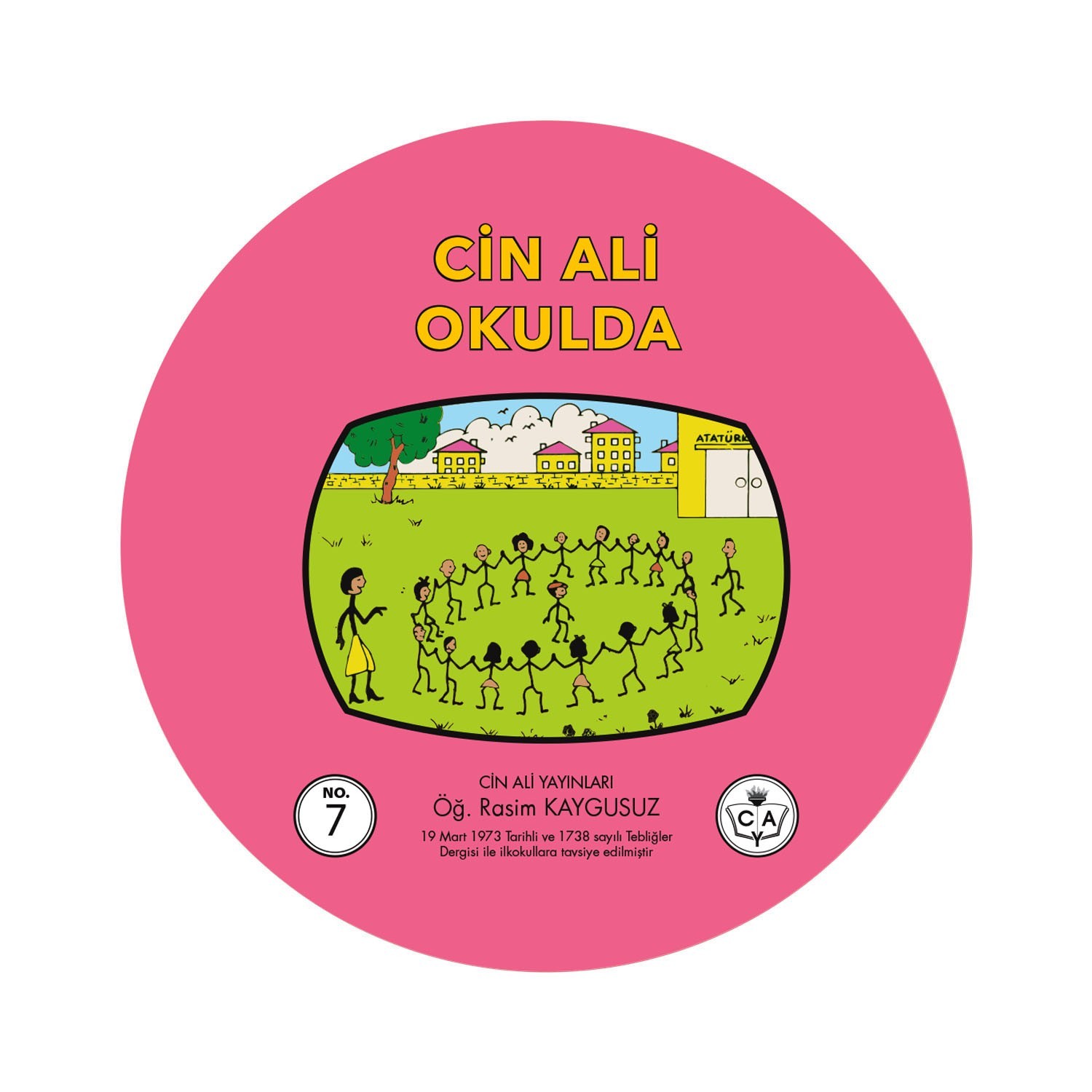 Bardak Altlığı 7 - Cin Ali Okulda