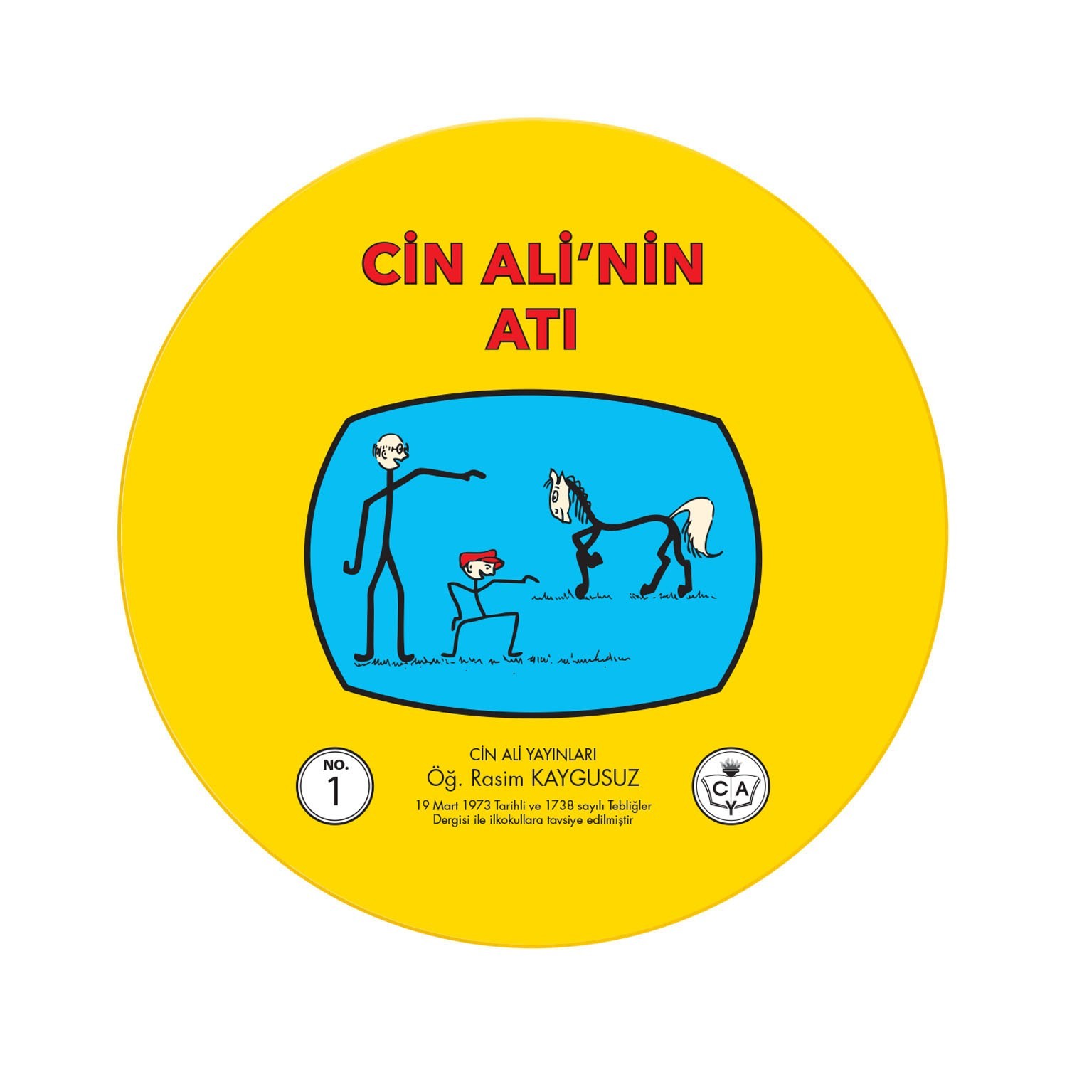  Bardak Altlığı 1 - Cin Ali'nin Atı