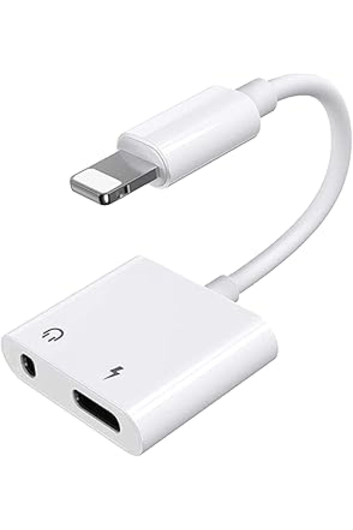 Babilden Şarj Bağlantılı Otg Dönüştürücü (Lightning 3.5Mm Adaptör)