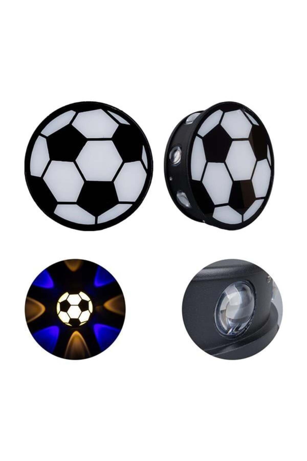 Powermaster Pm-24457 Gün Işığı - Mavi Futbol Topu Dekoratif Led Duvar Aplik