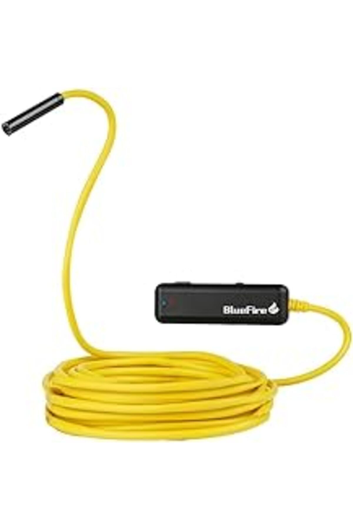 Bluefire Wifi Yılan Kamera 10 Mt Sarı Sert Tel 1200 Piksel 2mp Endoskop