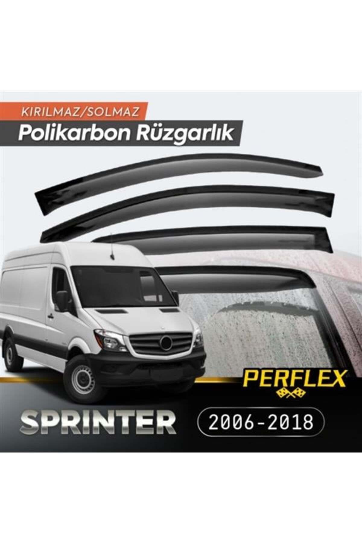 Mercedes Sprinter 2006-2018 Cam Rüzgarlığı V2 Mugen