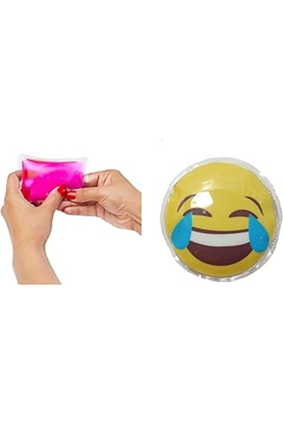 Bosphorus Homi Gülen Emoji Şekilli Cep Sobasi El Isitici,sicak Su Torbasi Pvc 9cm
