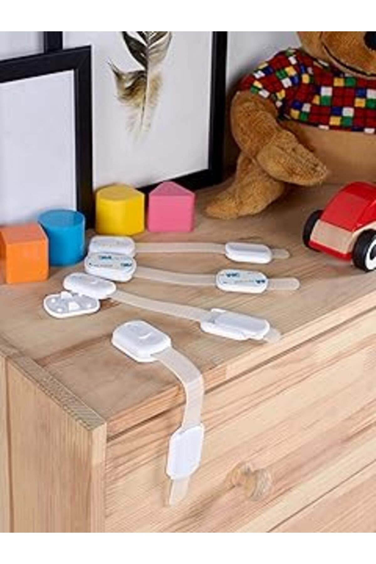 Kidkid Yüksek Güvenlikli Çekmece Ve Dolap Kilidi 5 Adet