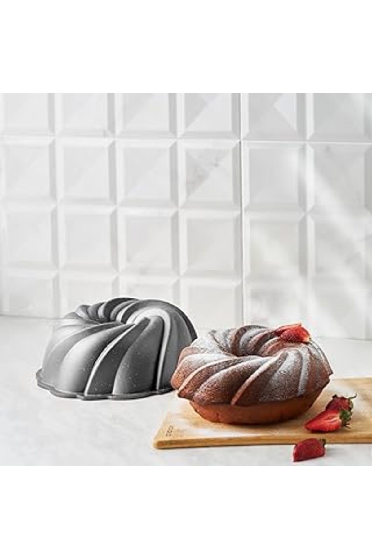Karaca Cake Pro Pare Antrasit Döküm Kek Kalıbı