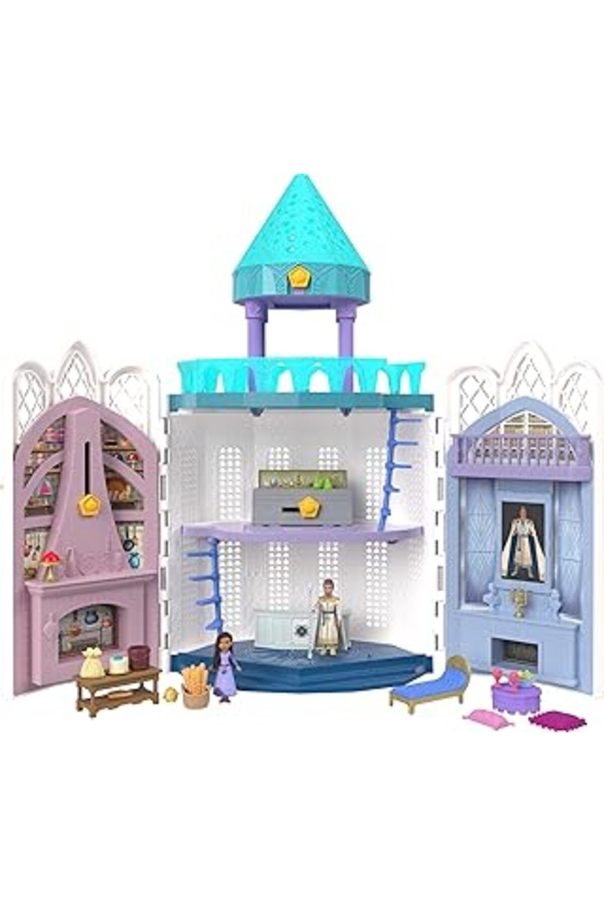 Disney Wish Rosas Kalesi Oyun Seti, Hpx38