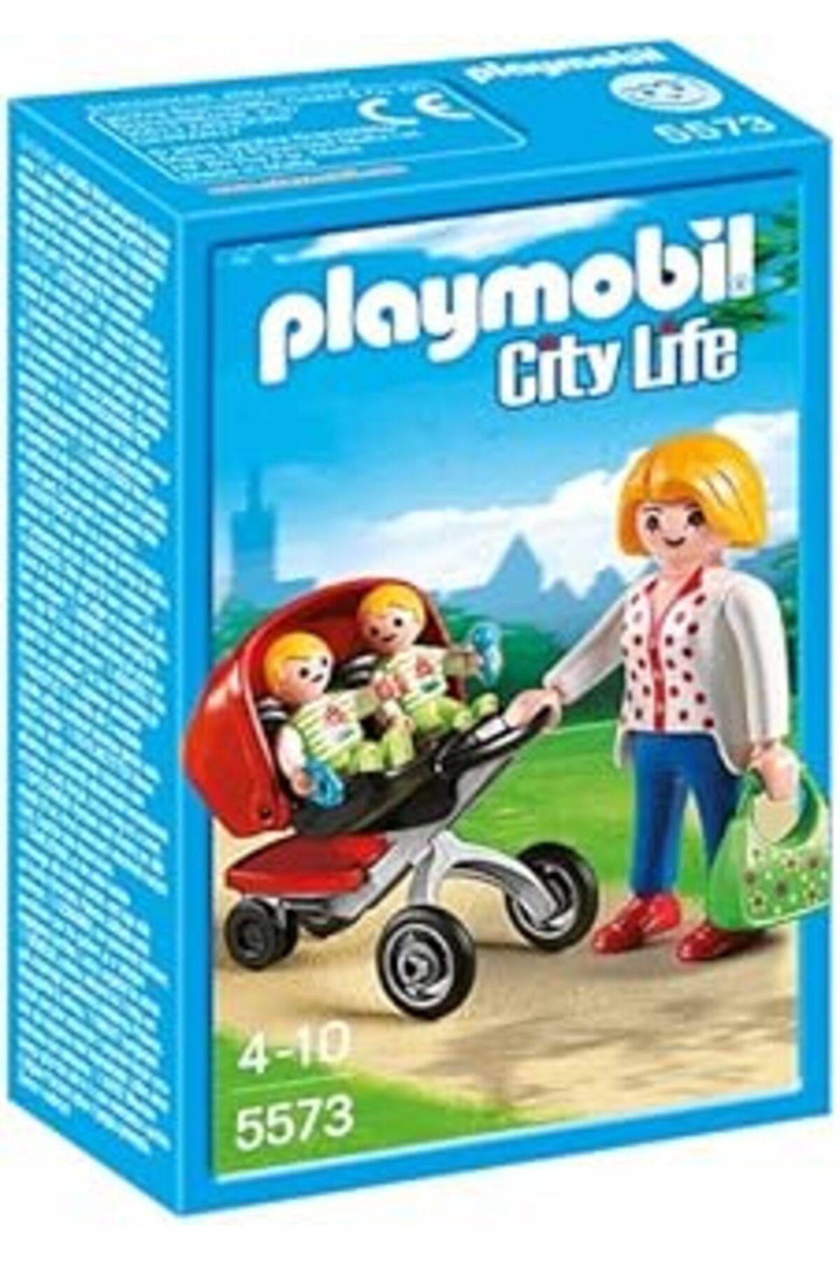 Playmobil 5573 City Life İkiz Bebek Arabalı Anne
