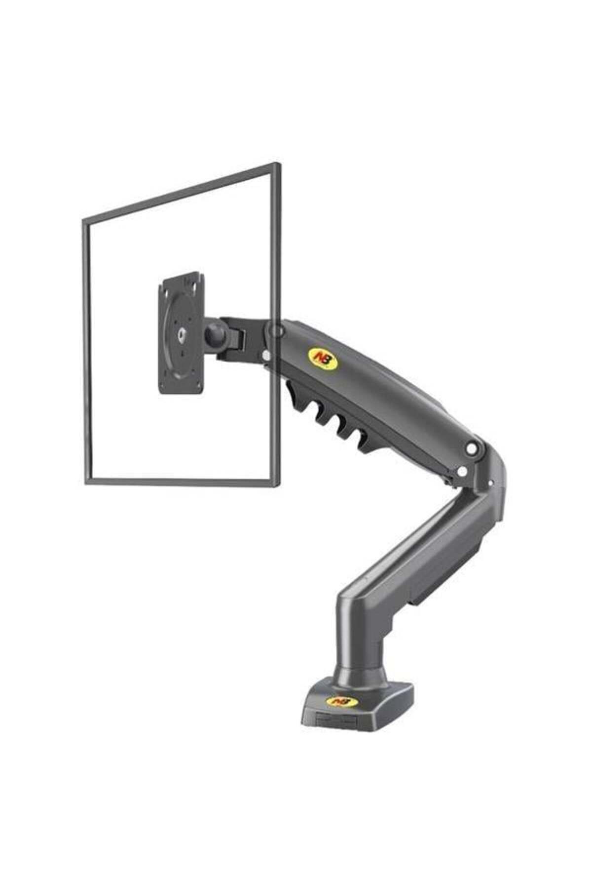 North Bayou 17-30'' Tek Kol Amortisörlü Stand Lcd-Led Monitör Tutucu Askı Aparatı F80